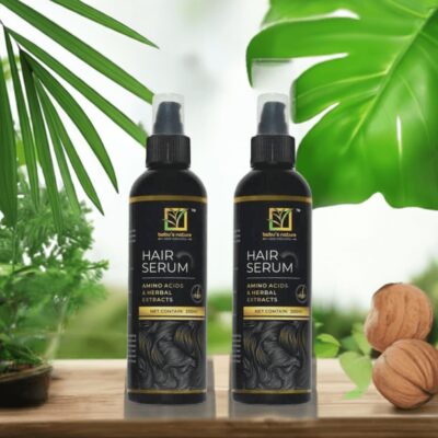 hair serum 100ml. (pack of 2) hair serum babu's nature