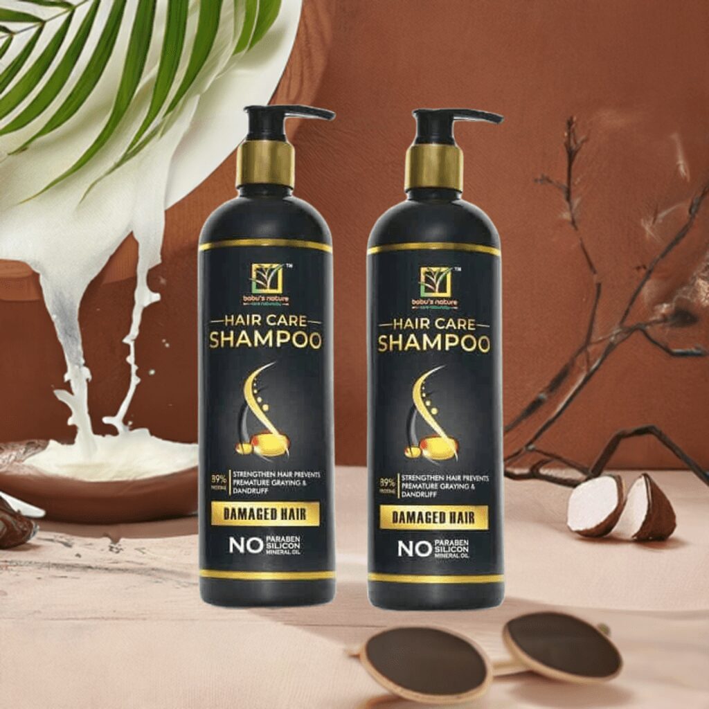 Hair Shampoo Combo 500ml (Pack of 2) Hair Shampoo Babu's Nature 15 Hair Shampoo Combo 500ml (Pack of 2) Hair Shampoo Babu's Nature 15